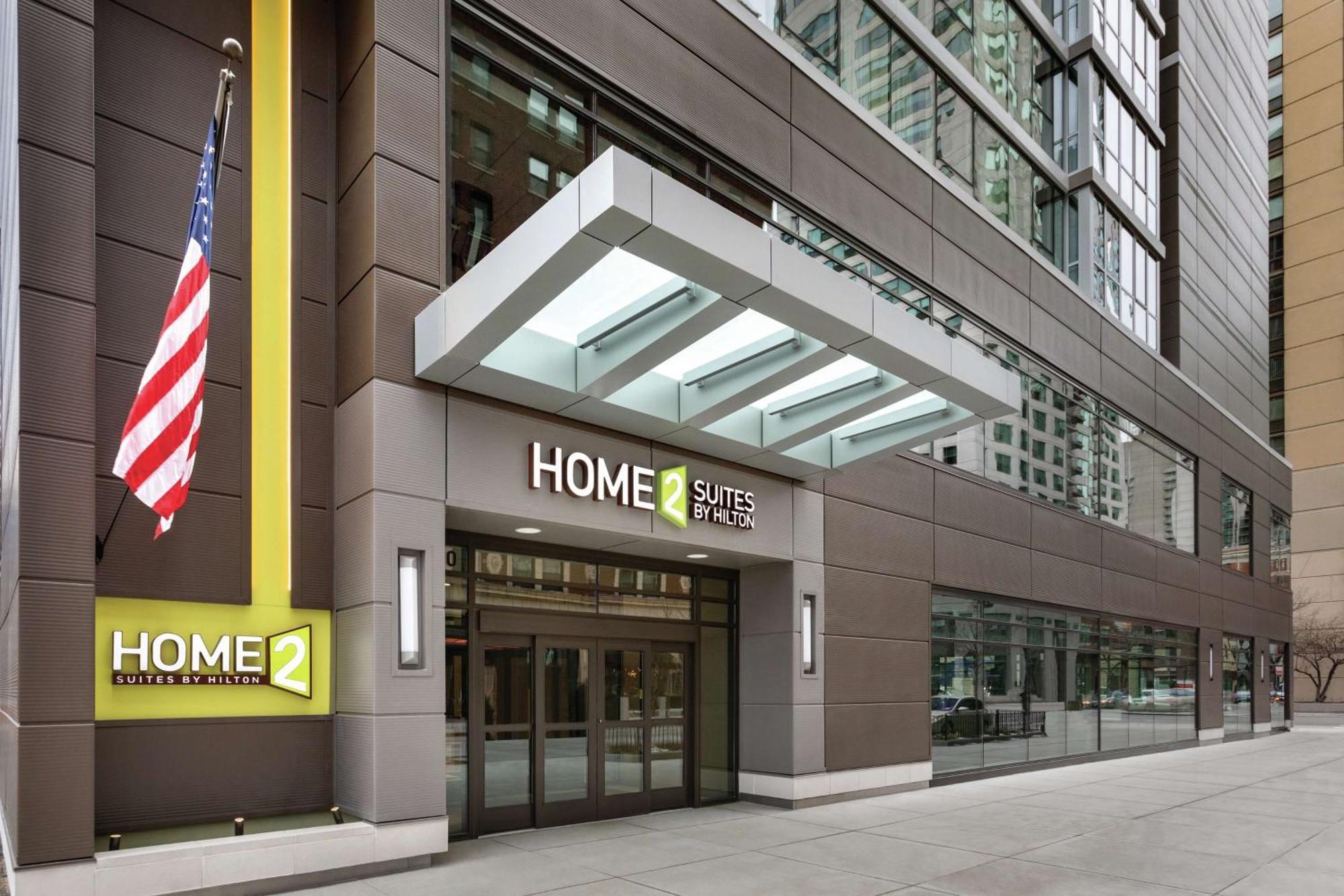 Home2 Suites By Hilton Chicago River North Exterior foto